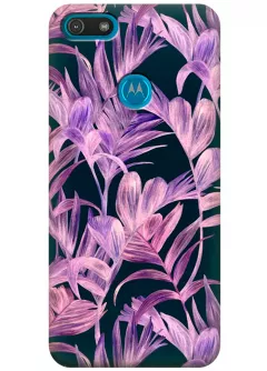 Чехол для Motorola Moto E6 Play - Фантастические цветы