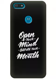 Чехол для Motorola Moto E6 Play - Следи за собой