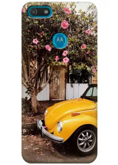 Чехол для Motorola Moto E6 Play - Уличная романтика