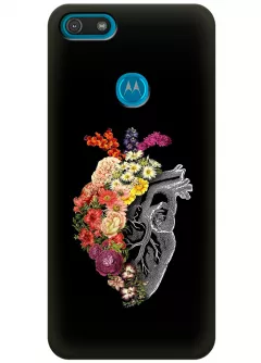Чехол для Motorola Moto E6 Play - Сердечный ритм
