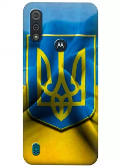 Чехол для Motorola Moto E6s - Герб Украины