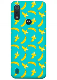 Чехол для Motorola Moto E6s - Бананы