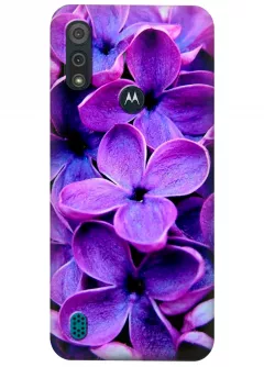 Чехол для Motorola Moto E6s - Сирень