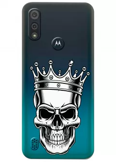 Чехол для Motorola Moto E6s - Царский череп