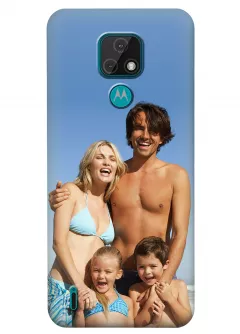 Печать своей фотографии на чехле для Motorola Moto E7