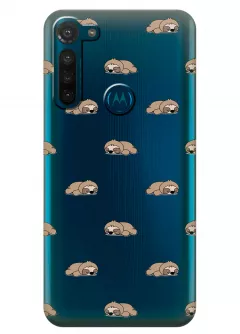 Чехол для Motorola Moto G Pro - Спящие ленивцы