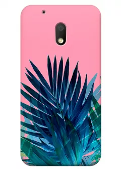 Чехол для Motorola Moto G4 Play - Тропические листья