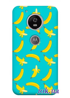 Чехол для Motorola Moto G5 - Бананы