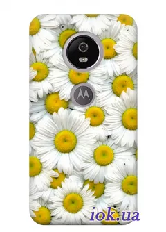 Чехол для Motorola Moto G5 - Ромашки