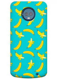 Чехол для Motorola Moto G6 Plus - Бананы