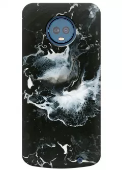 Чехол для Motorola Moto G6 Plus - Мрамор