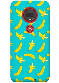 Чехол для Motorola Moto G7 Plus - Бананы