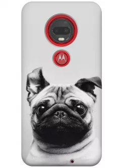 Чехол для Motorola Moto G7 Plus - Мопс