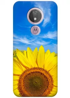 Чехол для Motorola Moto G7 Power - Подслнухи
