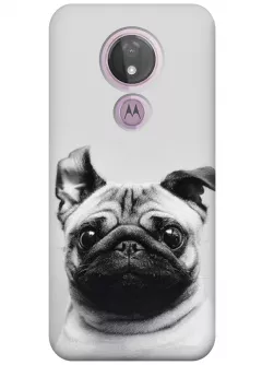 Чехол для Motorola Moto G7 Power - Мопс