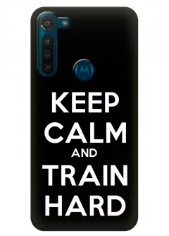 Чехол для Motorola Moto G8 - Train Hard