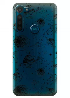 Чехол для Motorola Moto G8 - Планеты