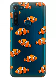 Чехол для Motorola Moto G8 - Рыбки