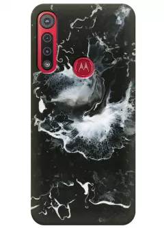 Чехол для Motorola Moto G8 Play - Мрамор
