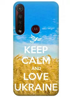 Чехол для Motorola Moto G8 Plus - Love Ukraine