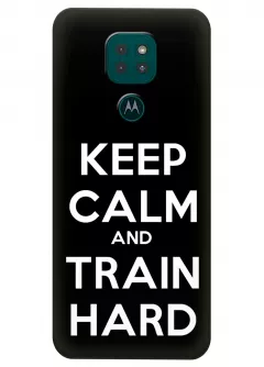 Чехол для Motorola Moto G9 - Train Hard