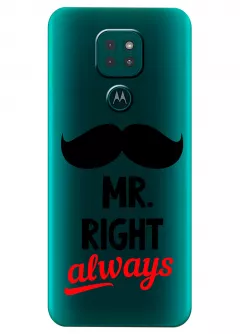 Чехол для Motorola Moto G9 - Mr.Right