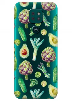 Чехол для Motorola Moto G9 - Полезная еда