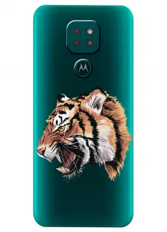 Чехол для Motorola Moto G9 - Тигр