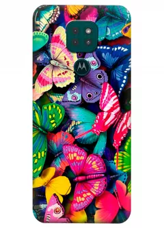Чехол для Motorola Moto G9 Play - Бабочки