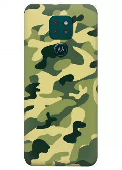 Чехол для Motorola Moto G9 Play - Камуфляж