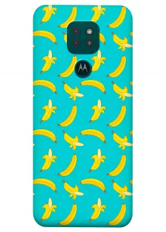Чехол для Motorola Moto G9 Play - Бананы