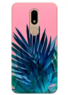 Чехол для Motorola Moto M - Пальмовые листья