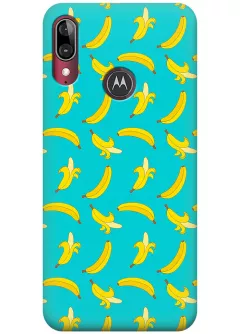 Чехол для Motorola Moto E6 Plus - Бананы