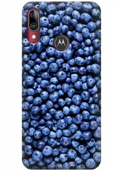 Чехол для Motorola Moto E6 Plus - Черника