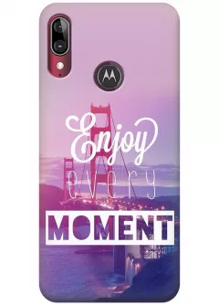 Чехол для Motorola Moto E6 Plus - Enjoy