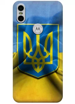 Чехол для Motorola One - Герб Украины