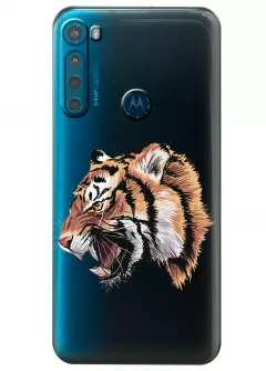 Чехол для Motorola One Fusion - Тигр
