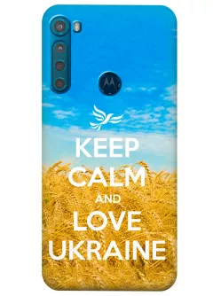 Чехол для Motorola One Fusion - Love Ukraine  