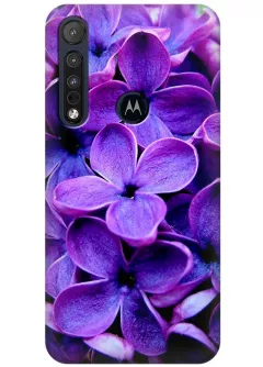 Чехол для Motorola One Macro - Сирень