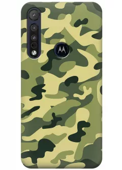 Чехол для Motorola One Macro - Камуфляж
