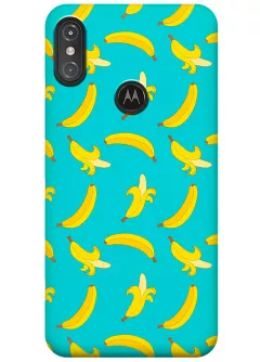 Чехол для Motorola One Power - Бананы