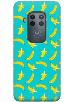 Чехол для Motorola One Zoom - Бананы