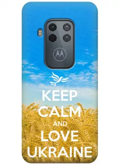 Чехол для Motorola One Zoom - Love Ukraine
