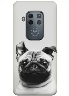 Чехол для Motorola One Zoom - Мопс