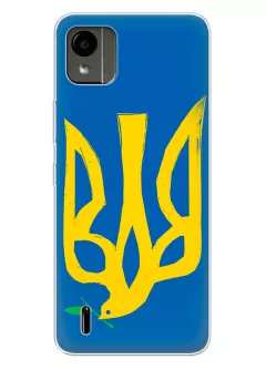 Чехол на Nokia C110 с сильным и добрым гербом Украины в виде ласточки