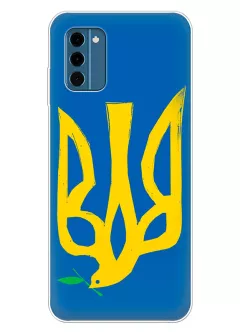 Чехол на Nokia C300 с сильным и добрым гербом Украины в виде ласточки