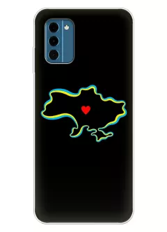 Чехол на Nokia C300 для патриотов Украины - Love Ukraine