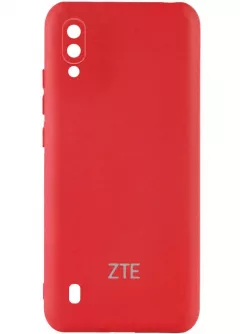 Чехол Silicone Cover My Color Full Camera (A) для ZTE Blade A5 (2020), Красный / Red