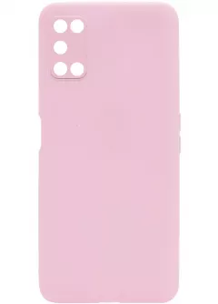 Силиконовый чехол Candy Full Camera для Oppo A52 / A72 / A92, Розовый / Pink Sand