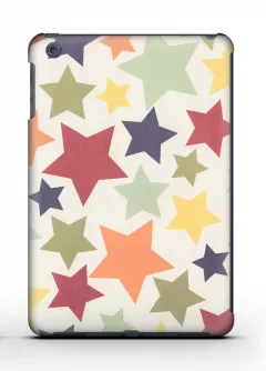 Купить пластиковый чехол для iPad mini 1/2 с большими яркими звездами - Stars